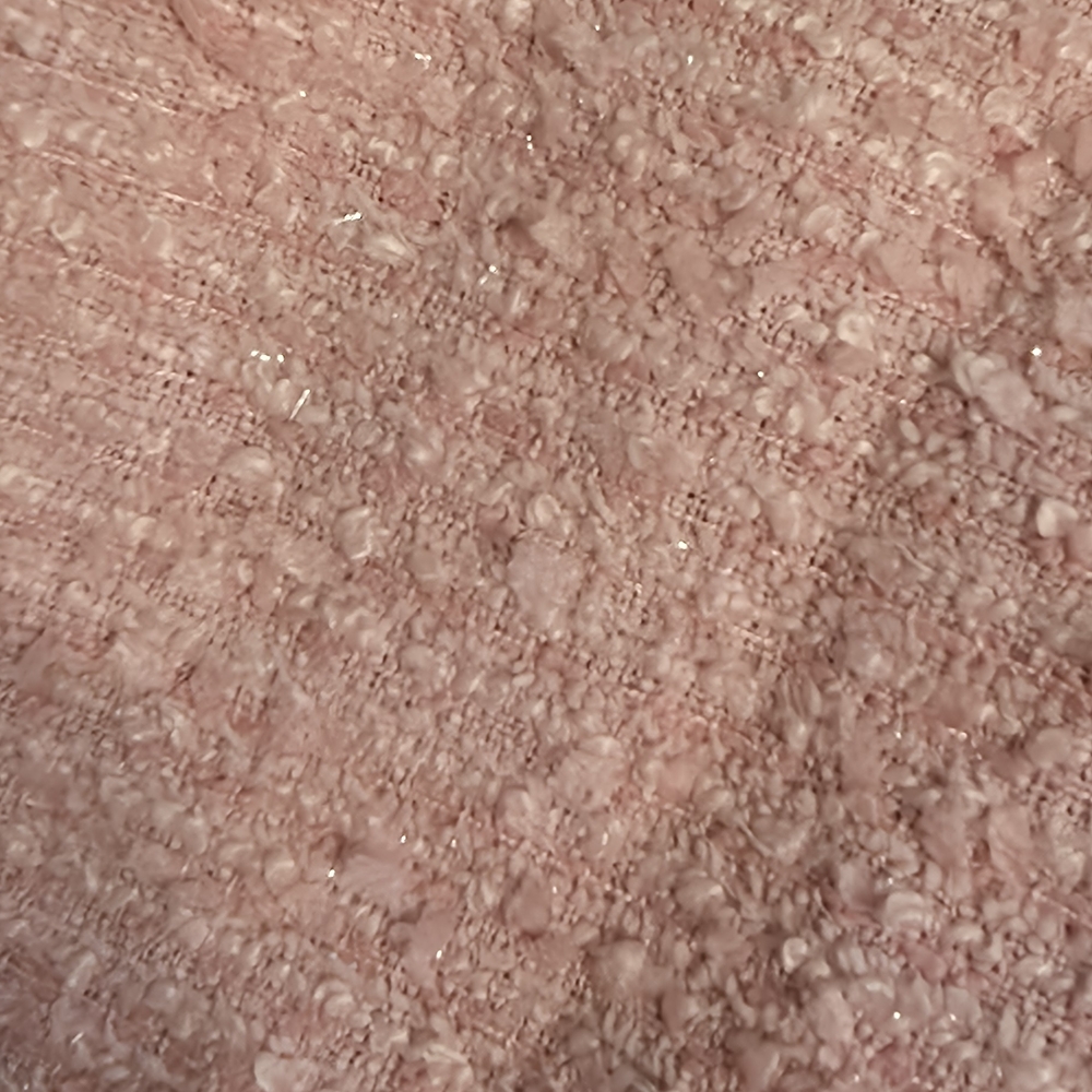 NWT. Mustard Seed Tweed Pink Mini Dress - Picture 7 of 7